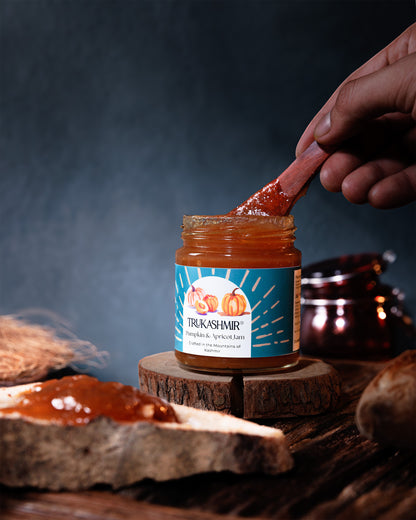 Kashmir pumpkin apricot jam premium 