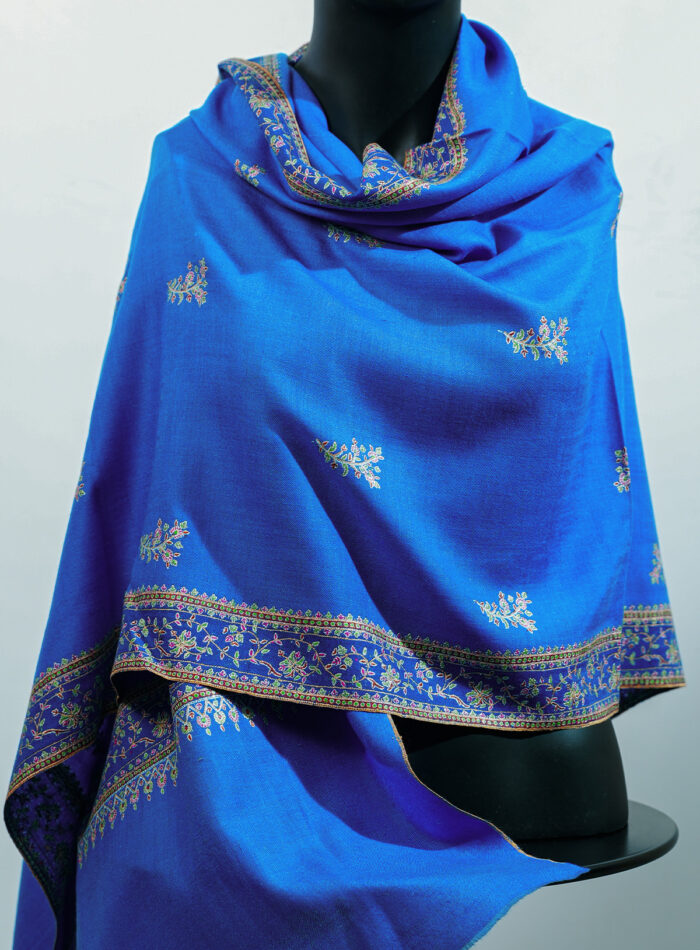 Blue pashmina stole - Image 1