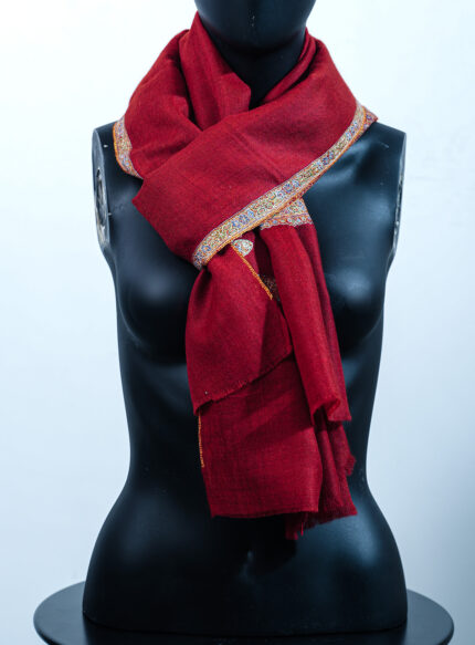 Red Pashmina Stole