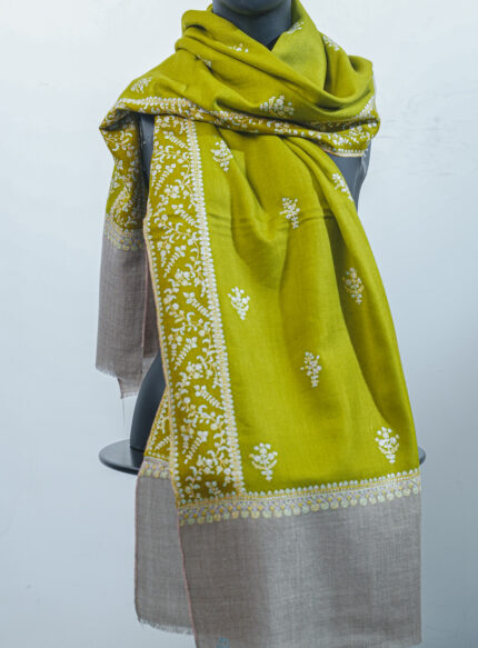 Olive Green Pashmina Stole