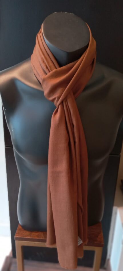 Gents plain fine wool stole